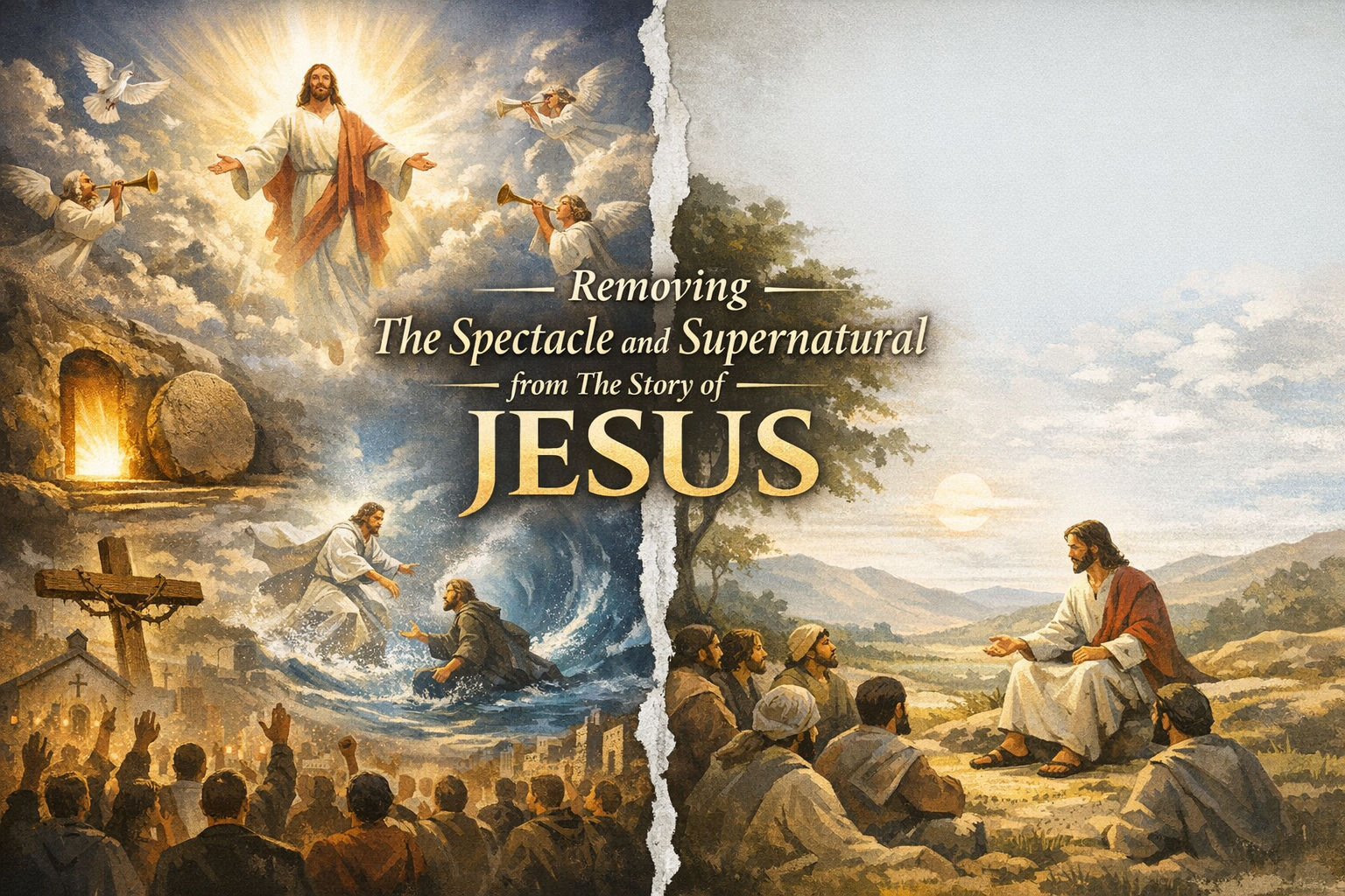 Removing The Spectacle and Supernatural from The Story of Jesus