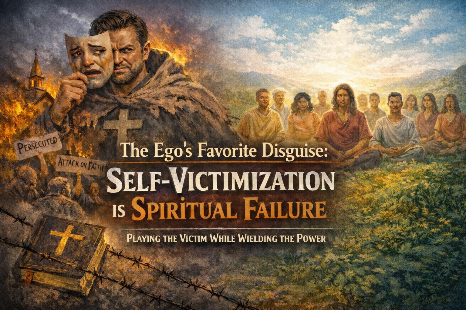 Self Victimization is One of the Ego’s Biggest Tricks
