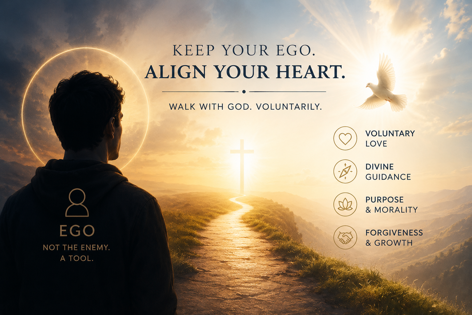 God Does Not Want Us To Completely Abandon Our Egos