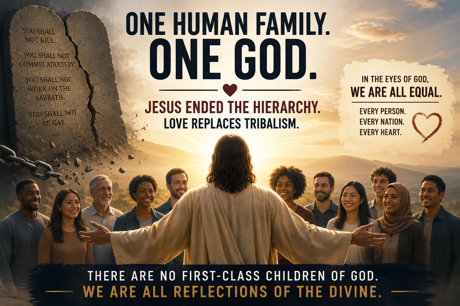Jesus Nullified the Idea of God’s Chosen People