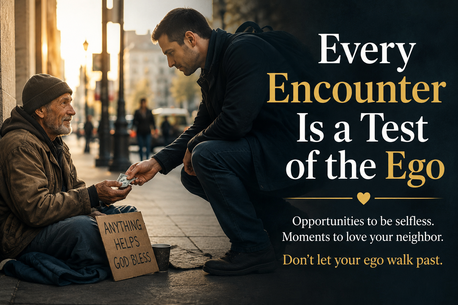 Transcending the Ego Through Compassion